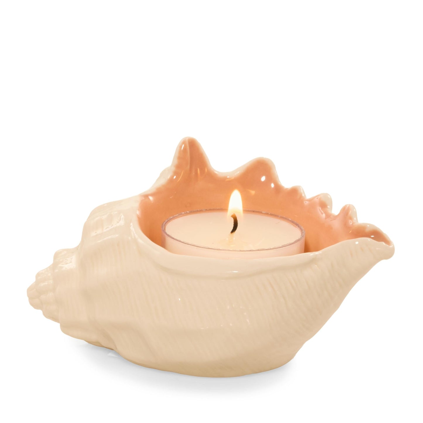Seashell Tea Light Candle Holder I1MB